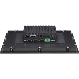 IPPC 1650P Panel PC fanless industriel robuste 15,6" TFT HD 16:9 avec processeur Intel® Celeron® J3455, 4 Go de DDR3L, 4 ports USB et 3 ports COM.