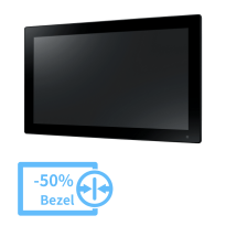 PPC-321SW-PDI5A Panel PC 21.5" Fanless avec i5-1335UE, 2 LAN 2.5GbE TSN, 4 ports USB, 2 ports COM, DisplayPor