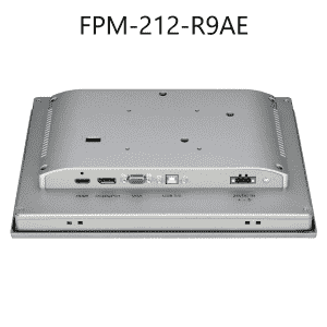 FPM-212-R9AE Ecran tactile industriel 12", résistif avec DP, HDMI et VGA encastrable et VESA