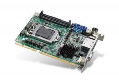 PCE-4129G2-00A1E Carte mère industrielle demi-longueur bus PCI/PCIE, PICMG 1.3 H/S SHB, C236, 2GbE, 2 display