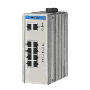 EKI-5729P-AE Switch Rail DIN automatisme 8 ports Gigabit POE + 2 1000Mbps -40°C +75°C