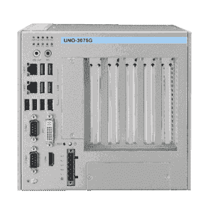 UNO-3075G-C54E PC industriel fanless à processeur Celeron 847E,4G RAM, avec 1x PCIex16 + 4xPCI slots