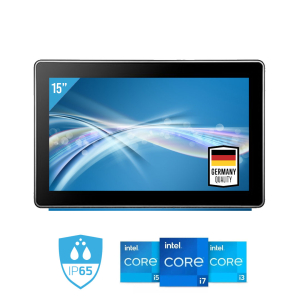 PPC005-156B2 Panel PC 15,6" 16:9 Intel Core I3,I5 ou I7 de 12eme GEN, IP65 VESA et encastrable