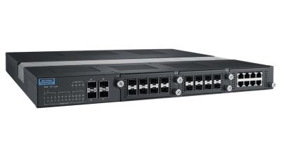 EKI-8528-4XF-A Switch industriel ethernet manageable et modulaire L3  GbE + 4 ports SFP+ 10G