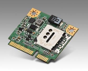 EWM-C118HD01E Carte d'extension sans fil, 2-band Cellular Module, SIM holder, half-size