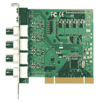 DVP-7030E Carte industrielle d'acquisition vidéo, PCI 4ch H.264/MPEG4 SW-Compression Video Card