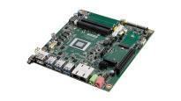 Carte mère mini ITX AMD (chipset V2748) avec 2 x HDMI, 2 x DP, 2 x LAN, 6 x COM, 8 x USB, TPM