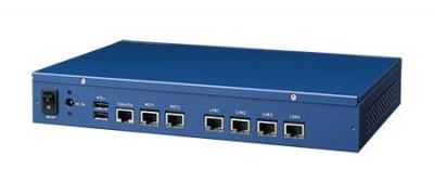 Plateforme PC pour application réseau, FWA-1320, Rangeley C2358, 6GbE W/ 2bypass, DC