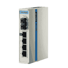 EKI-3525S-AE Switch Rail DIN industriel 4 ports 10/100Mbps + 1 Fibre SM -10~60C