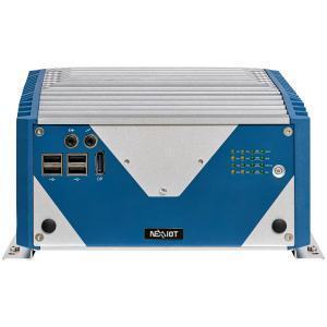 NISE3910E2 PC Fanless puissant avec Intel Core i3/i5/i7 de 12ème//13ème génération avec 2 extensions PCIe x4, HDMI, VGA, DP, 4 x LAN