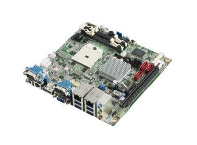 AIMB-224G2-00A1E Carte mère industrielle, miniITX PGA VGA/LVDS/DP/mPCIe/2GbE, RoHS