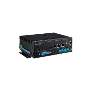 AFE-R760-Q8A1 PC fanless IA avec un processeur Intel Core Ultra 5 ou 7, CPU/GPU et NPU 32 TOPS rail DIN ou fixation murale