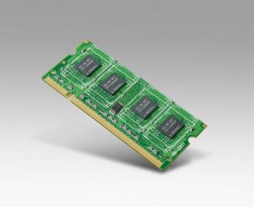 SQR-SD2I-1G667SN Module barrette mémoire industrielle, SQRAM 1G SO-DDR2-667 128x8 I-GRD SAM-F