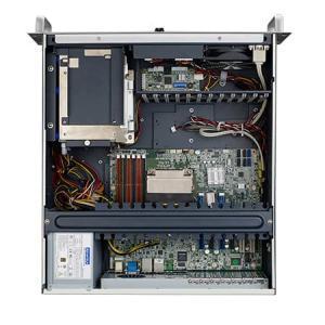 ACP-4340 Châssis rackable 4U dimensionné pour les cartes SHB/SBC ATX/MicroATX avec 4 plateaux extractibles hot-swap