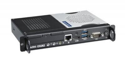 ARK-DS262GF-S6A1E PC industriel pour affichage dynamique, ARK-DS262, i3-3217UE, 500G HDD, 2G RAM