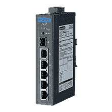 EKI-2706E-1GFP-AE Switch Rail DIN industriel 4 10/100 POE + 1 Gigabit + 1 Fibre Gigabit