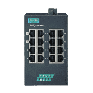 EKI-5526I-PN-AE Switch Rail DIN industriel 16 ports PROFINET managé -40°C 75°C