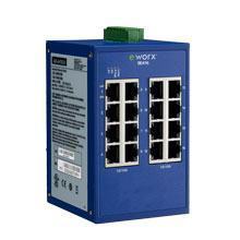 BB-SE416 Switch industriel rail DIN managé 16 ports 10/100 Mbps -10°C 60°C