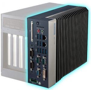 PC fanless industriel Intel core 6ème/7eme gen, 3 display, 9 USB