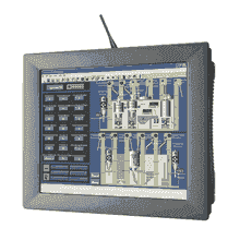 Panel PC fanless tactile, 12.1" SVGA, ATOM D525 1.8GHz/1M, 4GB