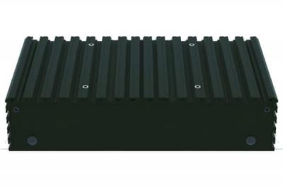 NISE4300 PC Fanless i3/i5 de 6ème génération avec 2 x DP, 2 x LAN, 3 x USB et 3 x séries compatible fixation VESA