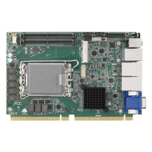 PCE-2033-00A1 Carte mère industrielle compatible Intel Core 12/13/14 eme Gen, DDR5, 2 x LAN, 2 x COM, 8 x USB, H610E