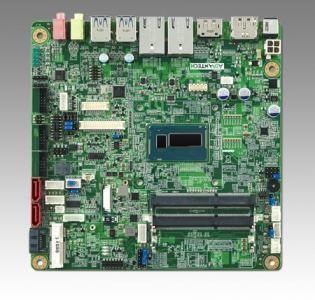 AIMB-230G2-U7A1E Carte mère industrielle, DC miniITX Haswell-ULT i7-4650U,eDP/DP/DP++