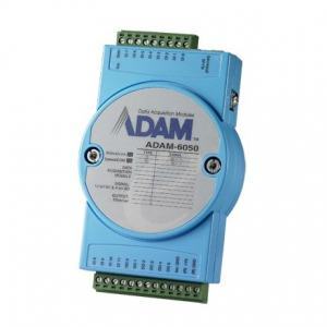 ADAM-6050-D Module ADAM Entrée/Sortie sur Ethernet Modbus TCP, MQTT et SNMP, 18 voies isolées DI/DO