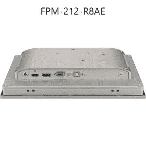 FPM-212-R8AE Ecran industriel 12" tactile résistif avec HDMI, DP et VGA IP66 façade avant