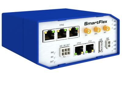 Routeur industriel 4G, LTE,5E,USB,2I/O,SD,2S,PD