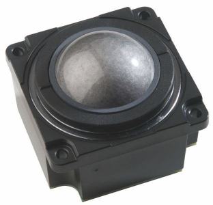 X50-76021D Trackball industrielle laser 50mm de diamètre Bague amovible, combo PS/2 & USB Etanchéité: IP68