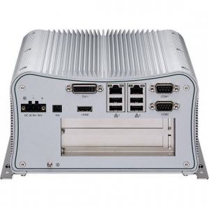 PC Fanless avec processeur Intel® Atom™ Quad Core E3845 2.0GHz avec 2 ports Intel GbE et deux slots PCI