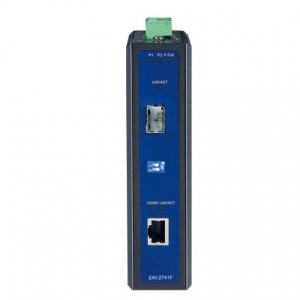 EKI-2741F-AE Switch industriel, GbE to SFP fiber media converter