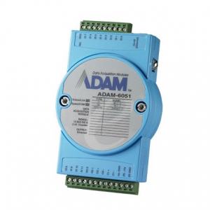Module ADAM Entrée/Sortie sur Ethernet Modbus TCP, MQTT et SNMP, 14 voies isolées DI/DO et 2 compteurs