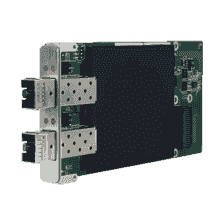 MIC-3666-AE Cartes ethernet pour PC industriel CompactPCI, Dual 10GbE XMC with SFP+ conn.(Intel 82599ES)