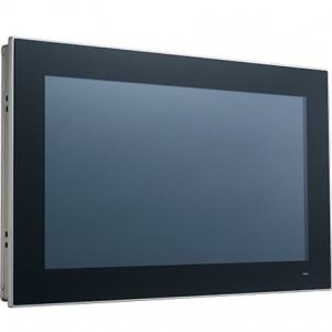 Panel PC Fanless 15.6" avec Intel Core i7-6600U, 2xLAN, 2xCOM, 4xUSB, 1xHDMI et Audio IP65 en façade avant