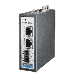 ECU-1051TL Passerelle industrielle IoT compatible WISE-EdgeLink, MAzur, AWS x2 LAN & x2 Série Option Sans Fil