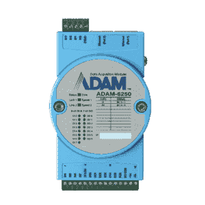 ADAM-6250-AE Module ADAM Entrée/Sortie sur MobusTCP, 15 canaux Isolated Digital I/O