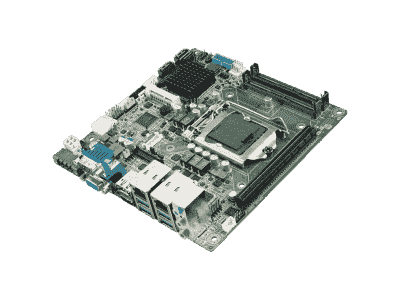 AIMB-275G2-00A1E Carte mère industrielle, miniITX LGA1151 VGA/DP/HDMI/PCIex16/2GbE,RoHS