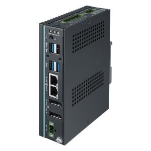 UNO-137-E23BA PC fanless compact avec Intel® Atom® x6413E,  8 GB DDR4, 2 x LAN, 2 x COM, 4 x USB, 8 x DI/O