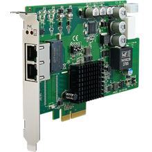 Carte PCIex4 pour acquisition vidéo avec 2 ports POE à alimentation controlée
