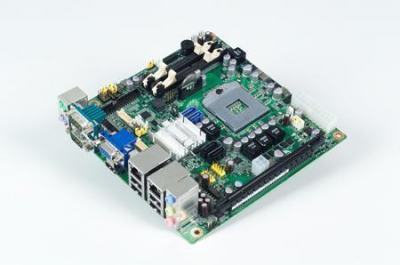 AIMB-272G2-00A1E Carte mère industrielle, Intel Core i miniITX.PGA.DVI/VGA/LVDS/2GbE,RoHS