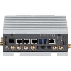 ISA 141 PC Fanless de sécurité ICS compact Rail DIN avec processeur Intel Atom, avec double 5G, double Wi-Fi et double alimentation