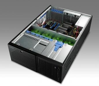 Châssis serveur industriel, 4U DP Xeon HPC Châssis serveur industriel w/665W PSU w/o MB