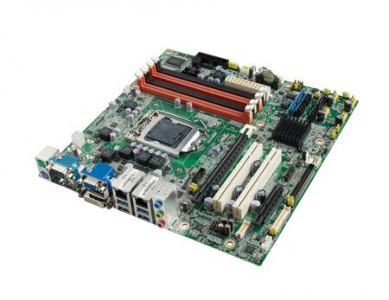 AIMB-582QG2-TPA1E Carte mère industrielle, C2D LGA775 mATX FSB1066 VGA GbE & 10COM