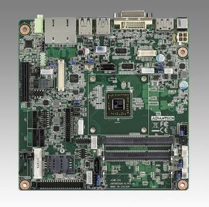 AIMB-225G2-00A1E Carte mère industrielle, miniITX SOC 424CC DP/LVDS/DVI-I/eDP/mPCIe/2Gb