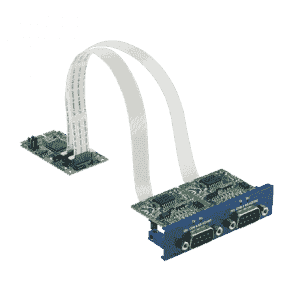 Module d'extension iDoor RS-232 isolée, DB9 x 2, (type USB)