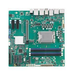 AIMB-588Q-00A1 Carte mère micro ATX compatible Intel Core 12th gen. avec 8 x USB 3.2, PCIe 16x Gen 5,  2 x PCIe, 2 x LAN, 2 x DP, HDMI, eDP