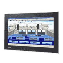 FPM-7181W-P3AE Ecran tactile industriel 18.5" capacitif et IP66 en façade