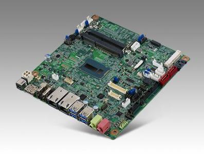 AIMB-231G2-U7A1E Carte mère industrielle, DC miniITX Broadwell-U i7-5650 eDP/DP/DP++